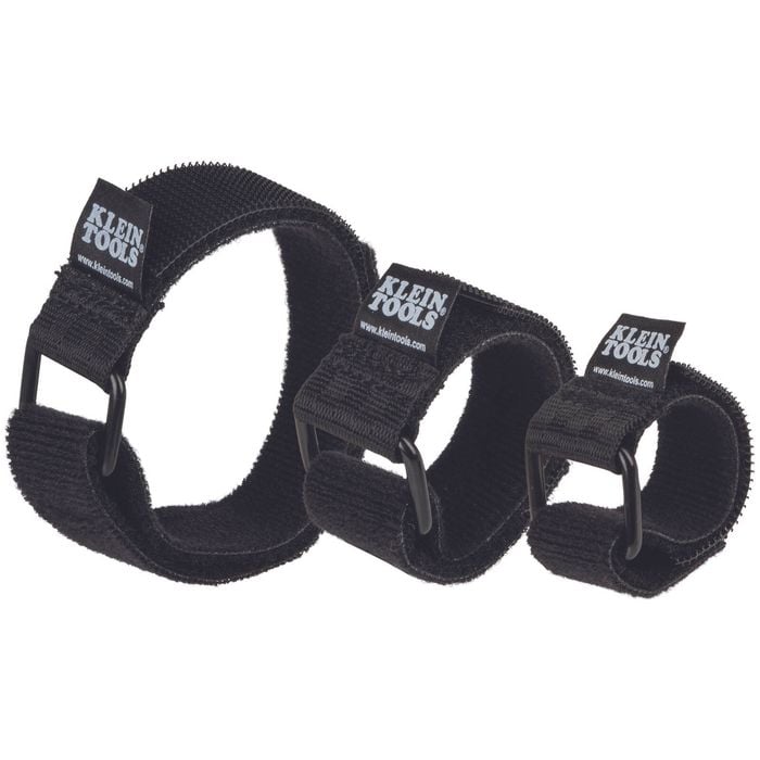 Klein Tools 6" 8" And 14" Hook And Loop Cinch Straps Multi-Pack