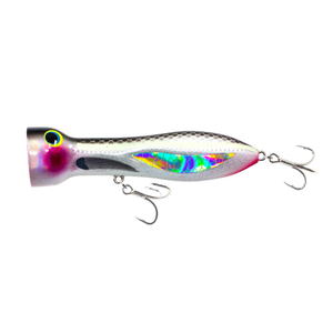 Nomad Design Chug Norris Popper 95mm 3.75 Fishing Lure BM Bleeding Mullet