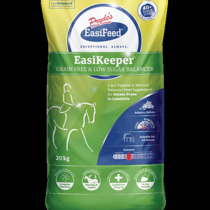 Prydes Easifeed Easikeeper Grain Free & Low Sugar Balancer Horse Feed 20kg