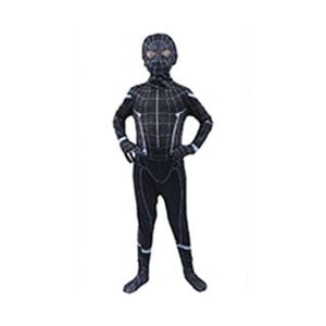 More Than Party Kids Costume Dark Spiderman Web Pattern X Large 140x62cm