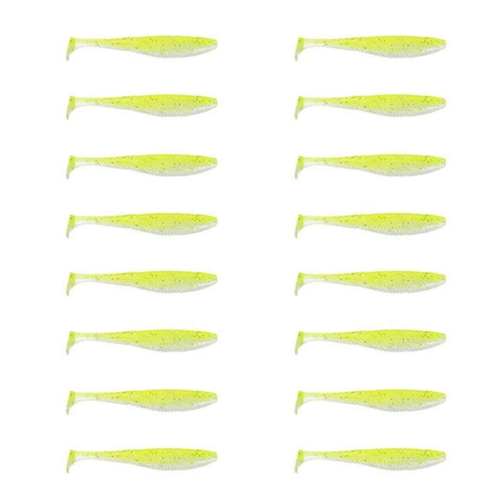 2x 8PK 2.75In Rapala Crush City The Suspect Plastic Fishing Lures - Neon Pearl