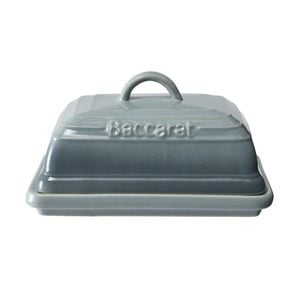 Baccarat Le Connoisseur Stoneware Butter Dish 16cm Mist