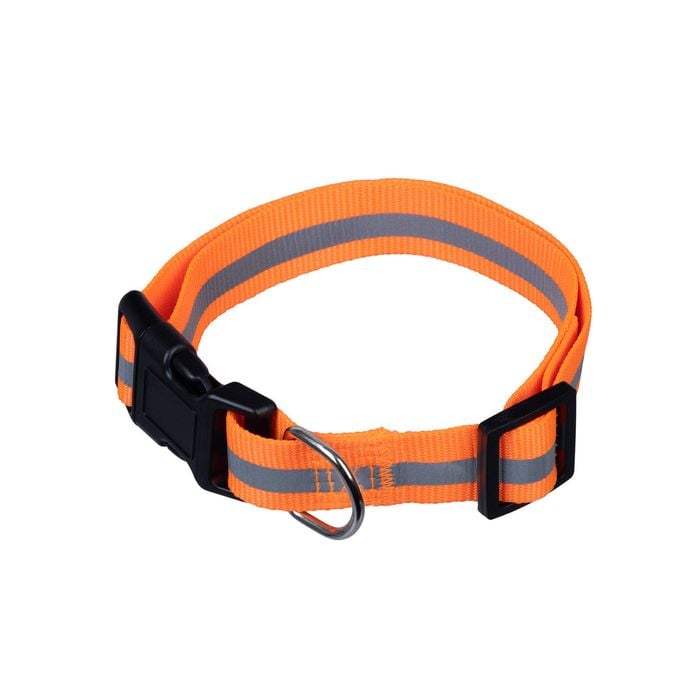 Happy Tails Large Hi Vis Dog Collar