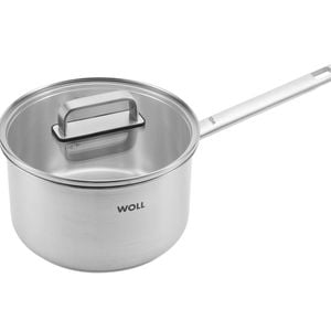 Woll Steel Saucepan W/ Lid Premium 18/10 Stainless 20cm 3.5l Silver
