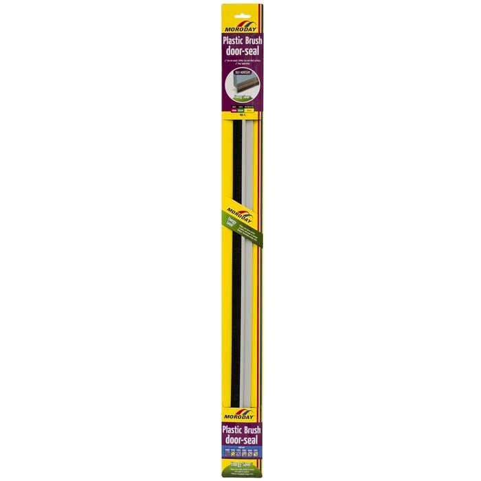 Moroday White MDS4 Self Adhesive Brush Door Seal