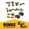 DeWALT 18V XR 5.0Ah 8 Piece Combo Kit DCZ801P3-XE