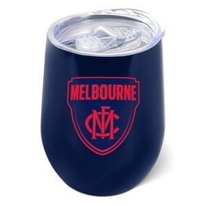 Afl Travel Tumbler - Melbourne Demons - Stainless Steel - 400ml