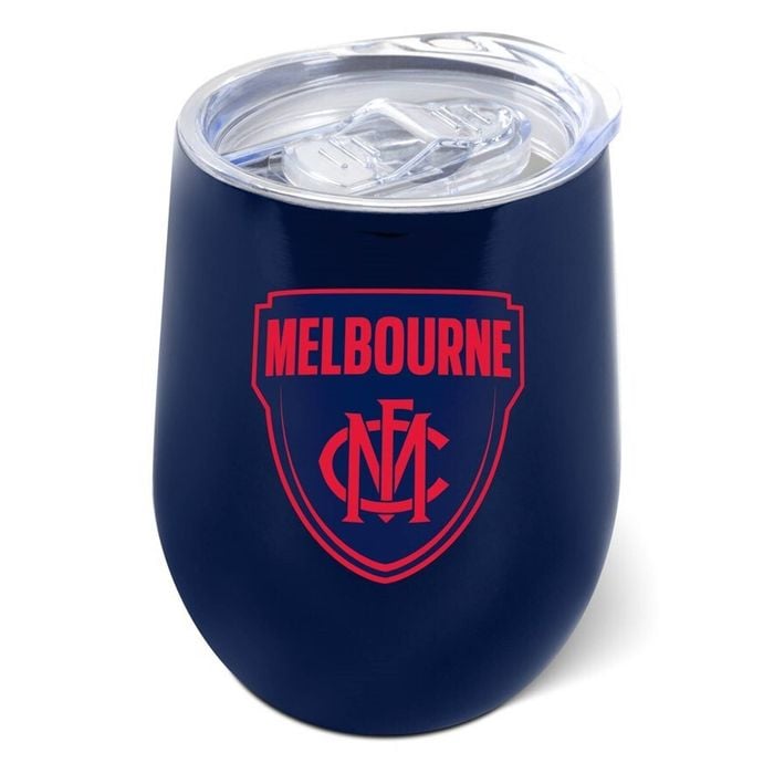 Afl Travel Tumbler - Melbourne Demons - Stainless Steel - 400ml
