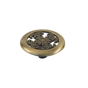 Sylvan Hartford Cabinet Knob 38mm Antique Brass