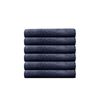 Bambury Ultra soft Elvire Face Washer Navy 33x33cm Cotton Woven Home Decor