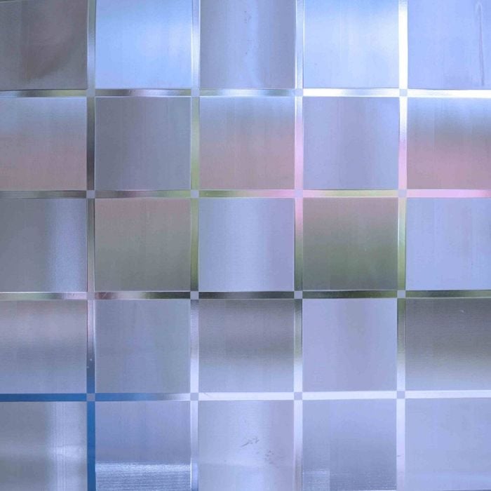 NuPlastex 0.23 x 1370mm x 2.5m Squares PVC Tablecloth