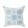 Anypillow Pillowcase Medallion Pattern Floral Embroidered Decorative Cushion Cover