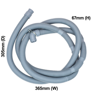 Unilux Washing Machine Universal 2.6m Drain Hose 20mm 900404230