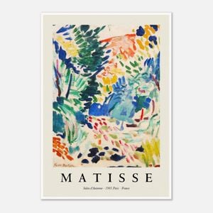 Galrie Stunning Landscape at Collioure Print by Henri Matisse (1905) Artistic Home, Poster Only, A0 84 x 119cm (33 X 47inch)