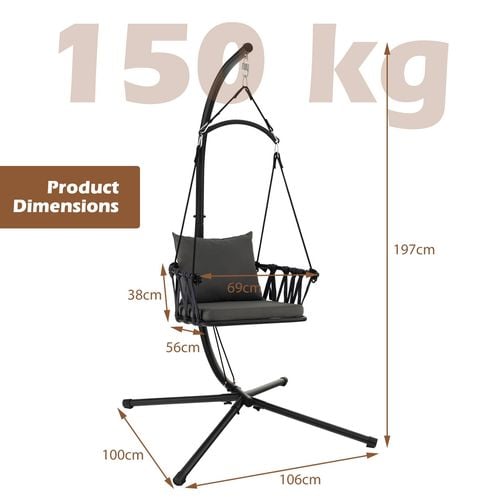 Hammock chair stand bunnings hotsell