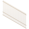 ProtectorAl 1201-2400W x 1500H Primrose Spear Top Pool Fence Panel Raked 16-30º