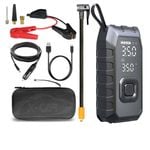 Portable Cordless Air Compressor Air Pump With Jump Starter 150 PSI Tire Inflator Booster
