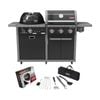 Coleman Revolution Dual Fuel Gas & Charcoal Bbq Black Gloss (value Bundle)