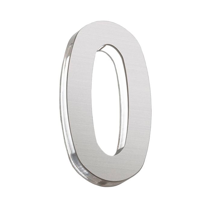 Sandleford 120mm 0 Azure Stainless Steel Numeral - 0