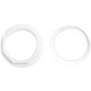 Kinetic White Wedge Washer And Nut