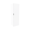 Lugna 2048 x 600 x 580mm White 3 Shelf 3 Drawers Right Hinged Door Storage Cabinet - White