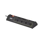 Arlec 8 Outlet 2 x USB Coax Surge Protect Powerboard
