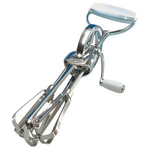 Cuisena Stainless Steel Egg Beater Mixer Cooking Whisk - Silver