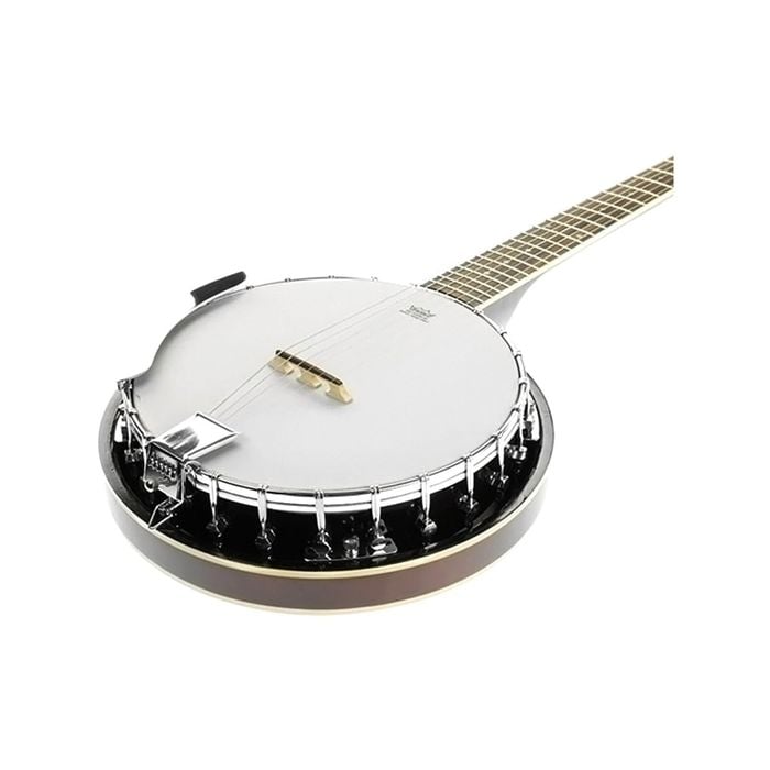 Karrera 6 String Resonator Banjo -  Brown