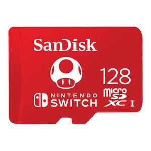 SanDisk 128GB MicroSDXC UHS-I Memory Card [SDSQXAO-128G-GN3ZN]