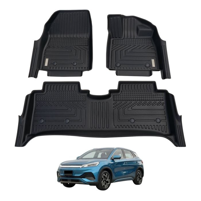 AUSGO Car Floor Mats for BYD ATTO 3 2022-Onwards All-Weather Floor Liners