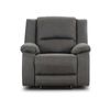 Anderson 1 Seater Fabric Electric Recliner Sofa Chair Latte Light Grey