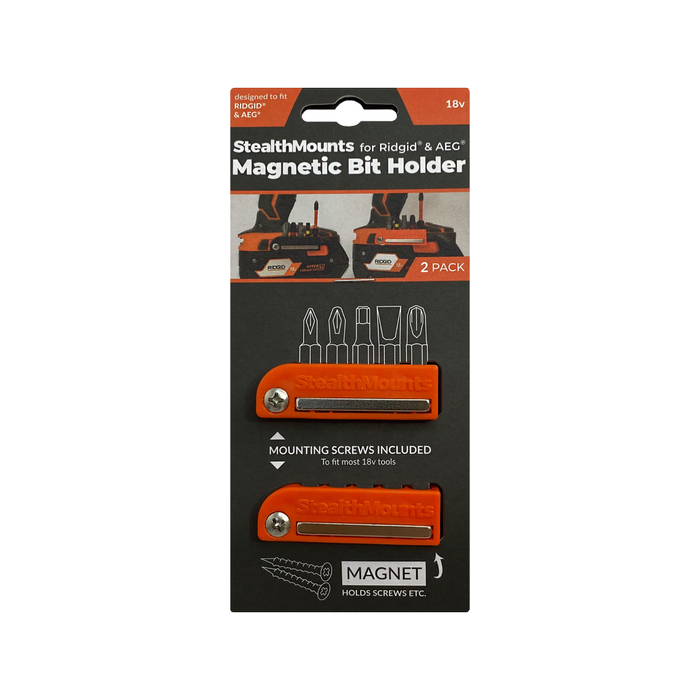 StealthMounts Orange Bit Holders - 2 Packs