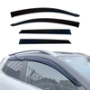 AUSGO Luxury Weather Shields for KIA Stonic 2021-Onwards Weathershields Window Visors Wind Deflectors