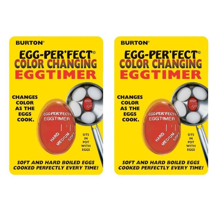 Burton Cooking Tools Egg-perfect Colour Changing Egg Timer | Set Of 2