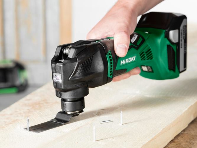 cordless tool on display