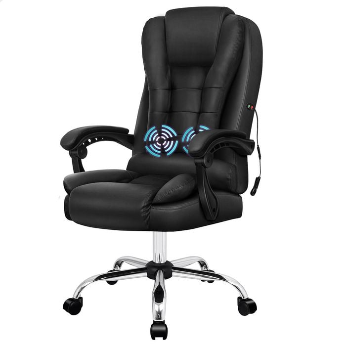 ALFORDSON Massage Office Chair Black