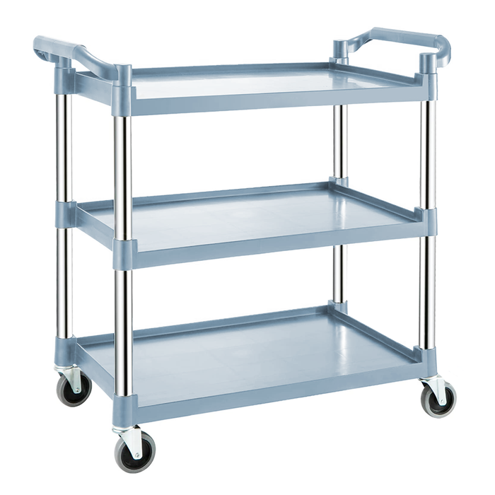 3 Tier Service Cart Restaurant Kitchen Trolley up to 300kg