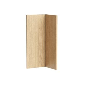 Kaboodle Honey Oak Modern Corner Wall Cabinet Doors - 2 Pack