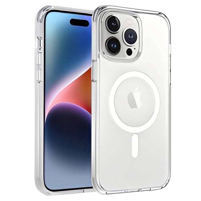 Veloreo Magsafe Shockproof Magnetic Clear Case Cover For Iphone 16 Pro Max