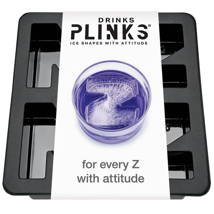 DrinksPlinks Letter Z Ice Cube Tray