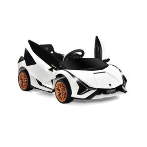 Costway Lamborghini Licensed Kids Ride On Car 12v Electric Toy Car