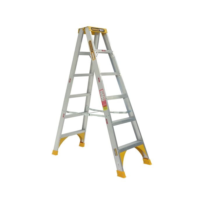 Gorilla 1.8m 180kg Heavy Duty Double Sided Aluminium Ladder
