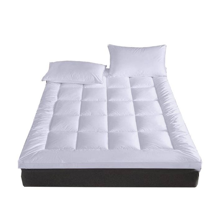 Breeze Premium Organic Cotton Ultimate Comfort Mattress Topper Queen Size