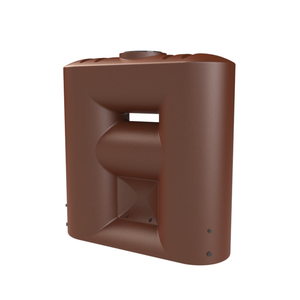 Melro Tanks 2000L Heritage Red Slimline 2060 Poly Water Tank