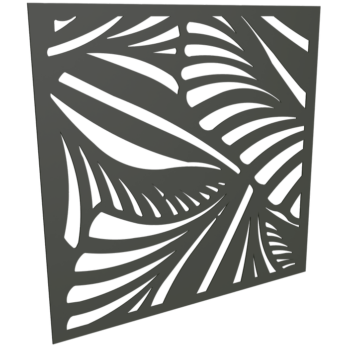 ProtectorAl 300 - 1200 x 300 - 1200mm Woodland Grey Jungle Unframed Solid Aluminium Decorative Panel