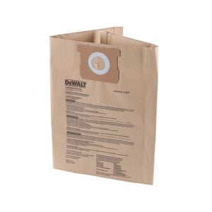 DeWALT 22-37L Wet And Dry Vacuum Dust Bag - 3 Pack