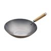 Pyrolux Wok Spun Carbon Steel With Long Wooden Handle 30cm
