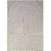 Fab Habitat 90x150cm Beige Kavi Machine Washable Rug