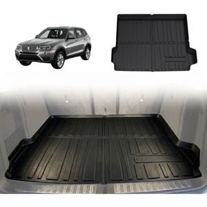 AUSGO Boot Liner for BMW X3 F25 2011-2017 Cargo Trunk Mat Boot Mat