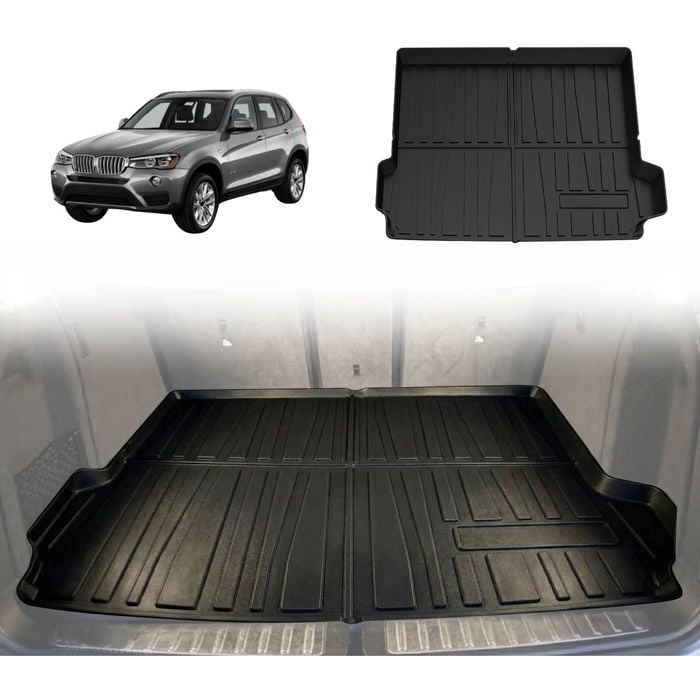 AUSGO Boot Liner for BMW X3 F25 2011-2017 Cargo Trunk Mat Boot Mat